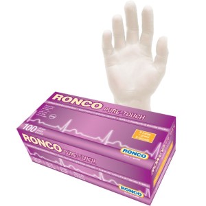 Pure-Touch Synthetic White Examination Glove Powder Free X-Large 100x10